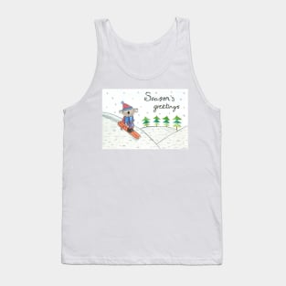 skiiing koala Tank Top